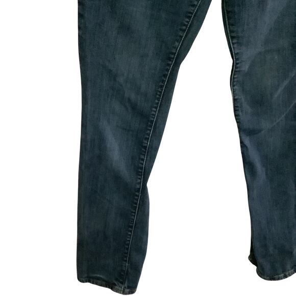 Levi 505 Red Tab Ladies Size 10 Long Blue Jeans - Straight Leg 505 - Picture 5 of 12